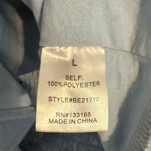 Altar'd State Sky Blue Ruffle Crop Top - Picture 3 of 5